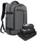 BANGE Travel Overnight Backpack,40 Liter FAA Flight Approved Weekender Bag Handgepäck Rucksack… (Grau)