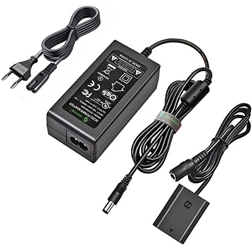 Gonine NP-FZ100 A7III A7IV Batteria fittizia Kit adattatore di alimentazione per fotocamere Sony A7 III, A7 IV, A7S III, A7R III, A7R IV, A7R V, A7C, A1, A9, A9 II, A6600, A6700, FX3, FX30, ZV-E1