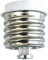 Vetrineinrete® Adattatore portalampada E40 a E27 riduttore attacco lampadina max 60 watt 250V D72