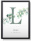 Geburtsposter LEON Din A4 personalisiert Unisex | Geburtsbild Geburtsanzeige Geschenk zur Geburt Babygeschenk Babyandenken Kinderzimmer Deko (Einzelposter DIN A4)
