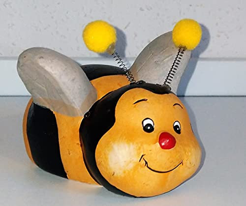 Rofu Dekofigur/Figur/Biene/Tierfigur/Deko/Keramik/klein/Länge ca. 10 cm Dehner/Action