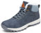 Mishansha Winterschuhe Herren Gefüttert Winterstiefel Damen Winterboots Rutschfest Wanderschuhe Winter Boots Wasserdicht Trekkingschuhe Schneestiefel Dunkelblau,Gr.41