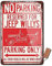 LONGXING MetallBlechschild 30,5 x 20,3 cm Jeep Willys 1944–1945 Reserved Parking Only Schild Vintage Blechschild Metallschild Wandschild Wandposter Wanddekoration Halloween Weihnachten