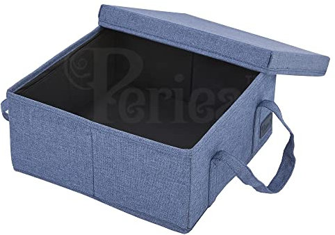 Periea 'Liv' Small Folding Storage Box Only (Blue)