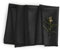 Solino Home Leinen-Stoff-Servietten 20x20 Zoll,100% Reines Leinen Fransen Dinnerservietten 4er Set,Maschinenwaschbare Schwarze Servietten für Frühling, Essen,Handgefertigt aus europäischem Flachs