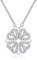 Jrêveinfini Kleeblatt Kette Halskette Damen Silber 925, Kleeblatt Glücksbringer Kette Anhänger Mädchen Kinder, Weihnachten Geschenk für Frauen Mama