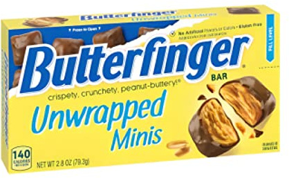 Butterfinger Unwrapped Minis (USA) 79.3g