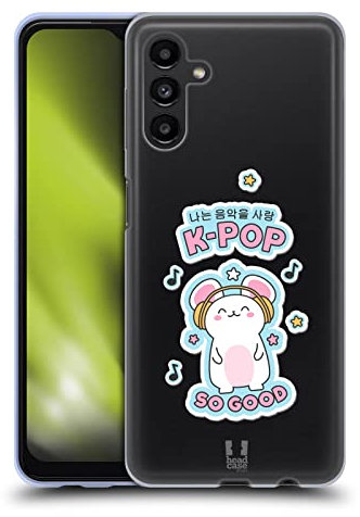 Head Case Designs K-Popmusik Koreanische Pop-Tendenzen Gel Handyhülle Hülle [Militärischer Schutzgrad] Kompatibel mit Samsung Galaxy A13 5G (2021)