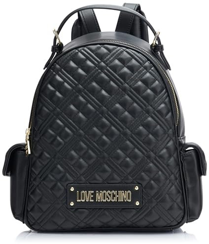 Love Moschino Damen Rucksack, Schwarz