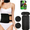 Rizinusöl-Packung für die Leber, Rizinusöl Bio, Rizinusöl-Packung für Taille und Hals, wiederverwendbare Bio-Rizinusöl-Packung (Schwarz))