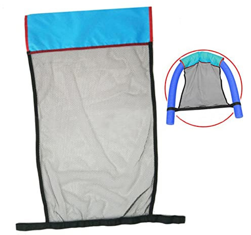 BESPORTBLE Schwimmender Pool Mit Mesh-Sitz Schwimmender Pool-nudel-Stuhl Schwimmender Nudelsitz Schwimmender Sitz Im Pool Schwimmendes Liegennetz Federnder Sitz Kind Gittergewebe Schwammstock