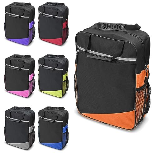 Biscay Sac De Mobilité - Orange| Accessoires pour fauteuil roulant et scooter de mobilité Sac pour fauteuil roulant et scooter de mobilité Paniers et sacs pour fauteuil roulant et scooter de mobilité