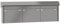 RENZ/Prisma / 3er Aufputz-Briefkastenanlage Wand-Briefkasten/RAL-Farbe 9007 Volumen 12 L/Dein-Briefkasten.de