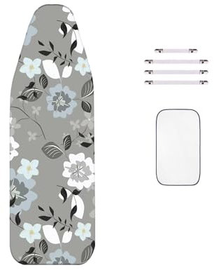 WTAIS Funda para Tabla de Planchar, Espesada - Diseño de 2 Capas, XXL 160X60cm, (para Tabla de Planchar Extra Grande)