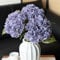 DUYONE 3Pcs 56 cm lebensechte künstliche Hortensie, 3 Light Purple Große Real Touch Blumen Künstliche Blumen Trockene Blumen Hochzeit Weihnachten Büro Familie Party Wohnzimmer Tisch Deco