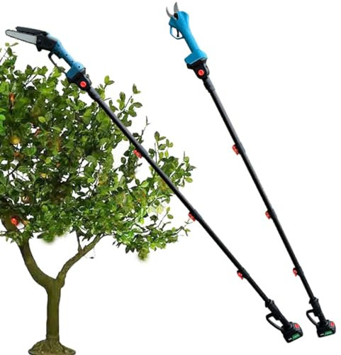 Forbici Gardena, Troncarami, Asta Telescopica, Forbici Potatura a Batteria, Motosega, Tagliarami Alti, Asta Telescopica in Alluminio per BL1820 BL1830 BL1840