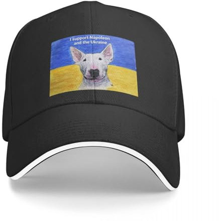 CWCMZDH Baseballmütze Baseballkappe Bullterrier NapoleonCap Baseball Cap Papa Hut Sonnenhut Cap Trucker Hüte für Männer Frauen