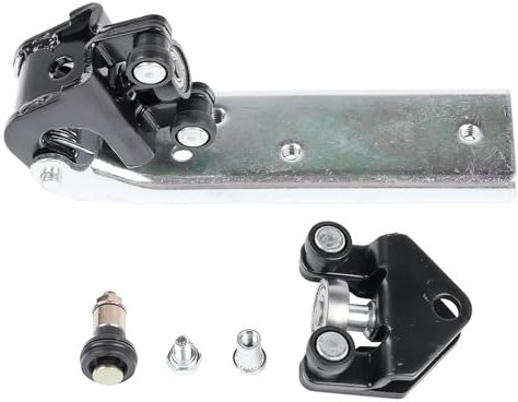 NSGMXT Rouleau Guidage Porte Coulissante Droit Set Remplacement pour Master II Movano A 1998-2010 7700352381 7700352379 7701048702