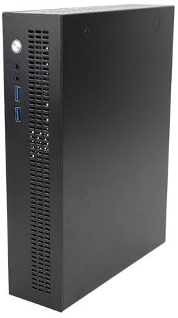 Kleine ITX -Hülle, Kompaktes ITX -Computer -Chassis mit Vorderen USB 3.0 -Anschlüssen und Top -Kühlluftaufnahme für ITX -Motherboards SSD -Installation