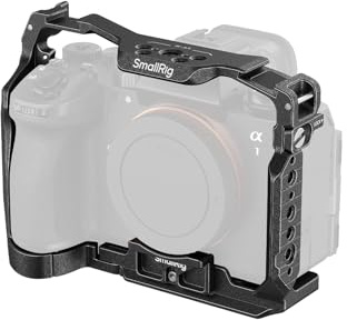 SMALLRIG Gabbia per sony A1 II/A9 III QR per Arca-5642 | Supporto teleconvertitore, pernaturalisti