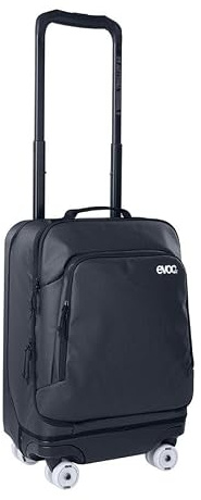 EVOC 40L Carbon Grau/Schwarz 4-Rad Trolley Tasche mit erweiterbarem Design und W | Sport-Seesäcke