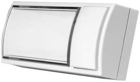 Grothe, Pulsante per campanello Montilux, 1 modulo, colore: Bianco, 51011