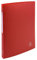 Exacompta 51192E Ringhefter OPAK DIN A4 aus Kunststoff mit 4 Ringen 20 mm breit rot ideal für Schule und Büro Ringhefter Ringordner Ringbuchordner