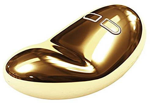 LELO YVA 24-Karat Gold Klitoralstimulator - Luxuriöser Intim Massager für Frauen - absolut leiser Vibrator (1 Jahr Garantie)