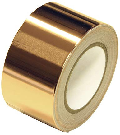 bellissa 1 Rolle Schneckenband – Schneckenbarriere & Schnecken-schutz, Schneckensperre, 500x3 cm Materialdicke Kupfer: 35 µm
