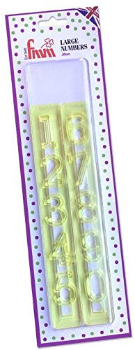 FMM Large Number Tappit Set Sugarcraft