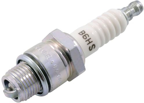 NGK Zündkerze B6HS für Hercules Prima 3S 25 Typ 504 014 1982- 1993 | Vergleichstypen W6AC, W7AC, W20FS-U; Gewinde M 14 x 1,25, Schlüsselweite 20,8 mm; kompatibel mit PIAGGIO Diesis 50, Fly 50