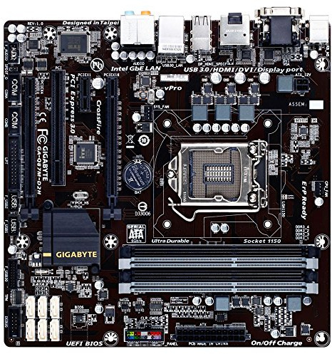 Gigabyte GA-Q87M-D2H DDR3-SDRAM DIMM Dual Intel Celeron Core i3 Core i5 Core i7 Pentium Socket H3 (LGA 1150)