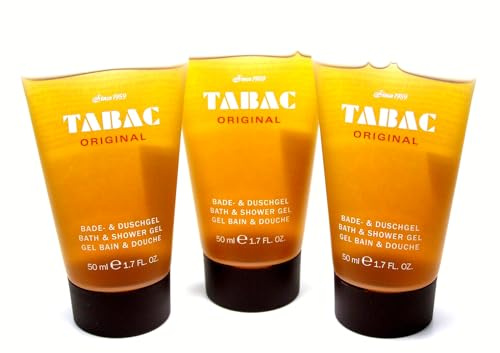Tabac Original Bade- & Duschgel 150 ml (3 x 50 ml) Reisegröße