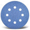 MENZER Blue Klett-Schleifscheiben, 125 mm, 8-Loch, f. Exzenterschleifer, Zirkonkorund (25 Stk.) K40