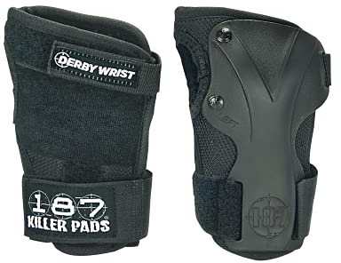 Killer Pads Schutzausrüstung Wristguard Derby, Schwarz, S