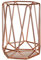 Premier Housewares Vertex Utensil Holder - Copper Plated,12 x 12 x 16 cm