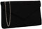 SwankySwans Women's Rosa Clutch Bag, Black, One Size