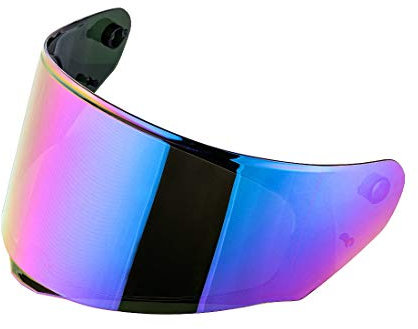 LS2 FF320 FF353 FF328 Helmvisier Ersatzvisier für LS2 Rapid-Stream Modell Integralhelm-Brille (Regenbogen)