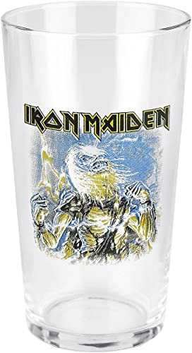 Iron Maiden Live After Death Unisex Vaso Cerveza transparente vidrio 0,5 l