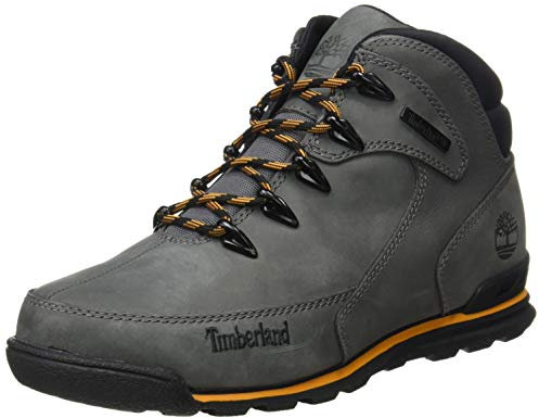 Timberland Euro Rock Hiker, Stivali Uomo, Grigio ( Medium Grey Nubuck), 44.5 EU