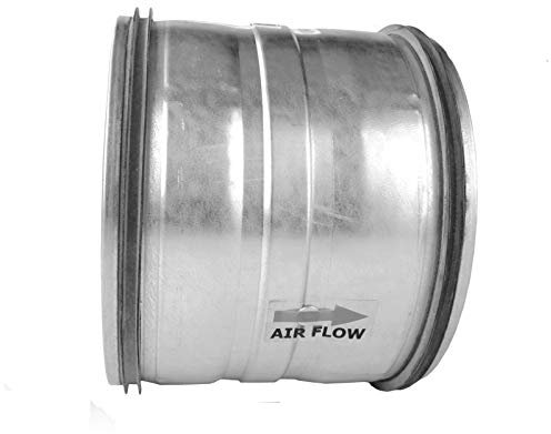 VONLIS® Clapet anti-retour pour tuyau spiralé - Montage intérieur - Diamètre : 80 mm