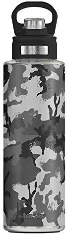 Tervis Camo Insulated Tumbler, Stainless Steel, Arctic Gray