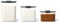 Rubbermaid Brilliance Plastic Food Storage Pantry Baking Set of 3 Containers with Lids (6 Pieces Totat), Dishwasher Safe, BPA-Free