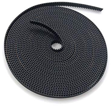 Leloo Lcuihong-Belt Timing GT2 offener Zahnriemen, Breite 3mm / 5mm / 7mm / 9mm, 2GT Gummitürtel für 3D-Drucker, hohe Qualität Langlebige Materialien (Length : Length 1M, Width : Width 3mm)