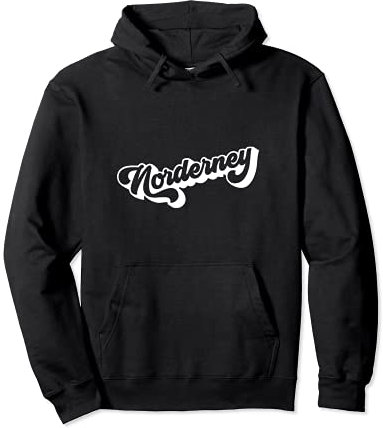 Retro Norderney Schriftzug - Norderney Pullover Hoodie