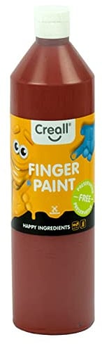 Creall - Creall Vingerverf Conserveringsvrij Bruin 750ml