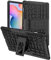 Verco Hülle für Samsung Galaxy Tab S6 Lite, (P610/P615) Outdoor Schutzhülle Armor Tablet Case Massiv Cover, Schwarz