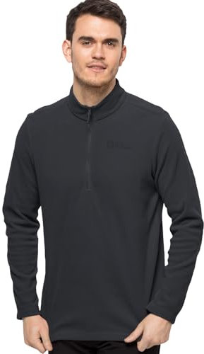 Jack Wolfskin Herren Taunus HZ M Fleecepullover, Phantom, L