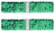 Allegra K Damen Dehnbare Breite Taillengürtel Interlock-Schnallen glänzende Pailletten-Dekorgürtel für Kleider Grün 60cm/23.62
