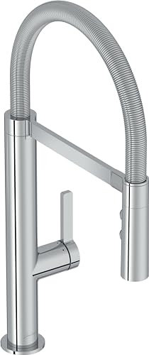 JACOB DELAFON Mitigeur cuisine Spirale Bec haut chrome douchette extractible